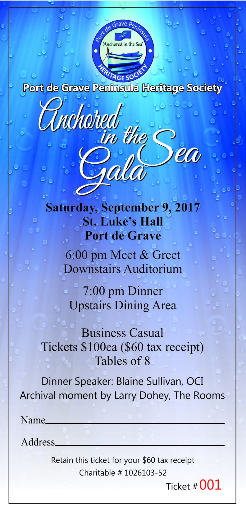Gala Tickets